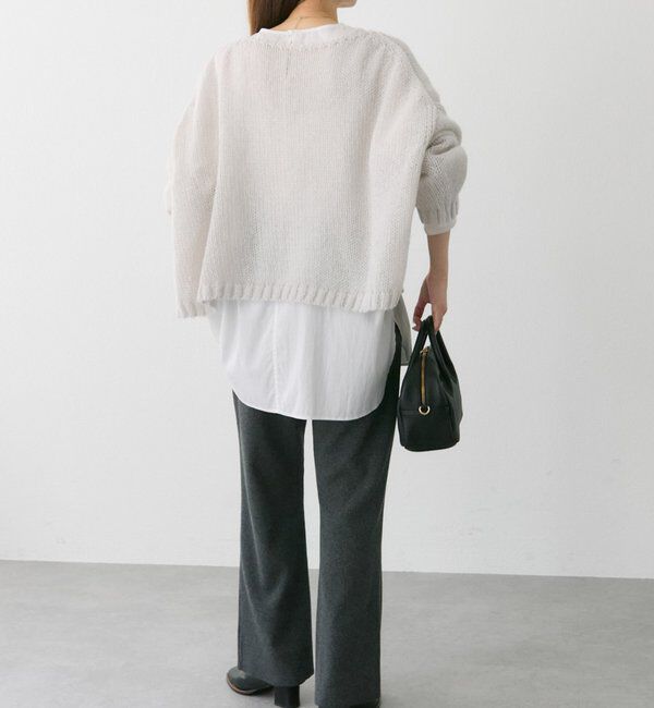  「3Gドロップ天竺ニットプルオーバー」|プルオーバー|
