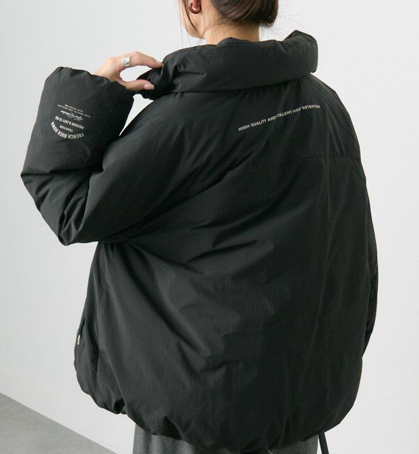  「フレンチダックダウンジップアップジャケット」|テーラードジャケット|