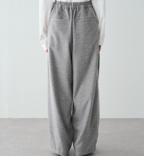  「ウール混バルーンスラックスパンツ」|その他|