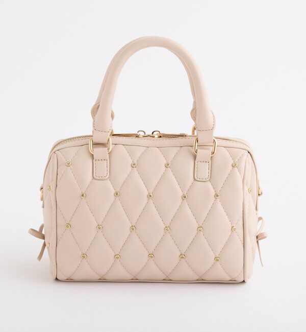  「【リバイバル】リボンビジューボストンバッグ」|ショルダー・メッセンジャー|