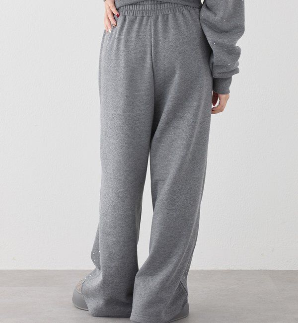  「【セットアップ可能】ビジューカットパンツ」|その他|