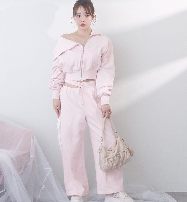  「【セットアップ可能】セーラーカラーロゴスウェット」|プルオーバー|