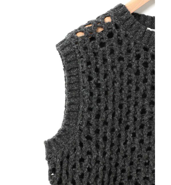 MARMARMAR「MARMARMAR ローゲージメッシュベスト」|ベスト・ジレ|