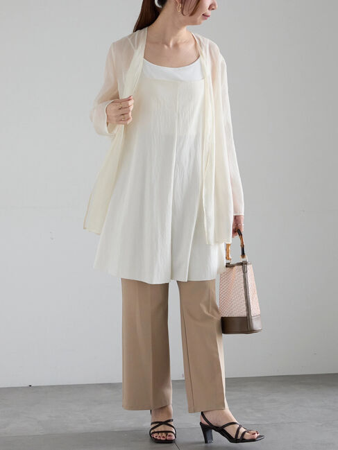 Te chichi「【松井愛莉着用】ミドルフレアキャミブラウス」|シャツ・ブラウス|