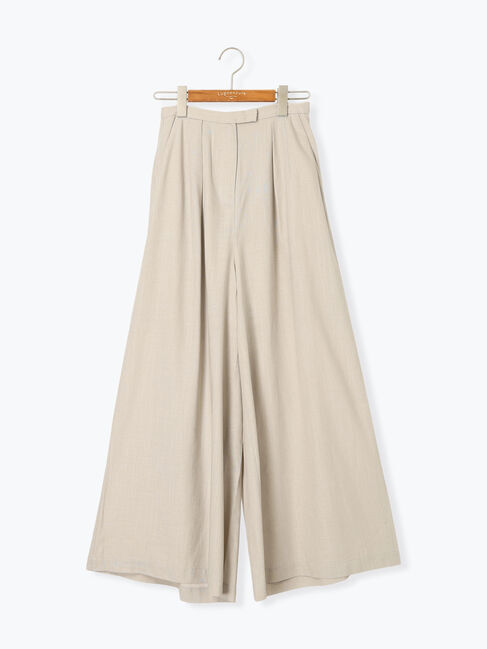 Lugnoncure「【セットアップ可】レーヨン麻ワイドパンツ」|その他|