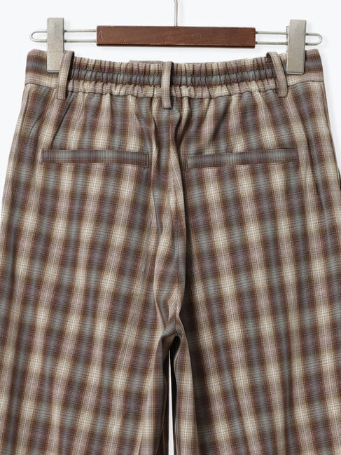 Te chichi「チェックスラックス（セットアップ可）《2025Autumn catalog item》」|その他|