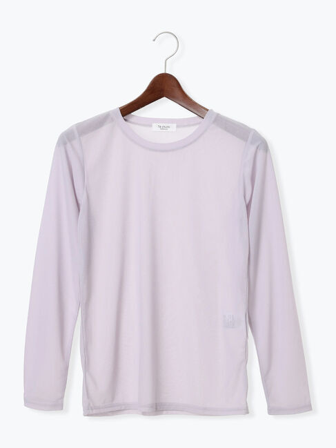 Te chichi TERRASSE「長袖シアートップス《2025autumn catalog item》」|Tシャツ・カットソー|