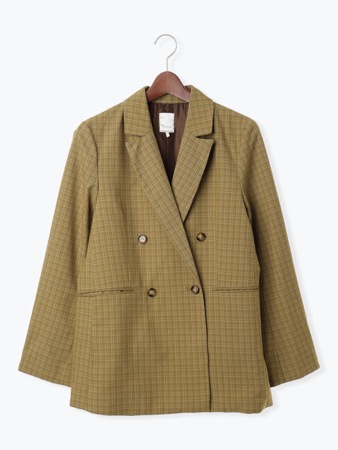 Te chichi「ダブルブレストジャケット《2025Autumn catalog vol.2 item》」|その他|