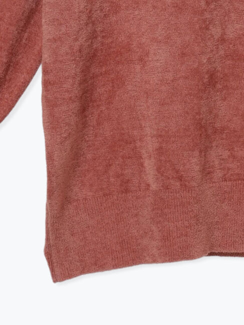 Te chichi TERRASSE「ベロアモール前後2WAYリボンニット《2025autumn catalog item》」|ニット・セーター|