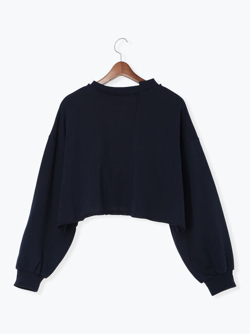 Te chichi TERRASSE「リメイク風プリント裏毛プルオーバー」|その他|