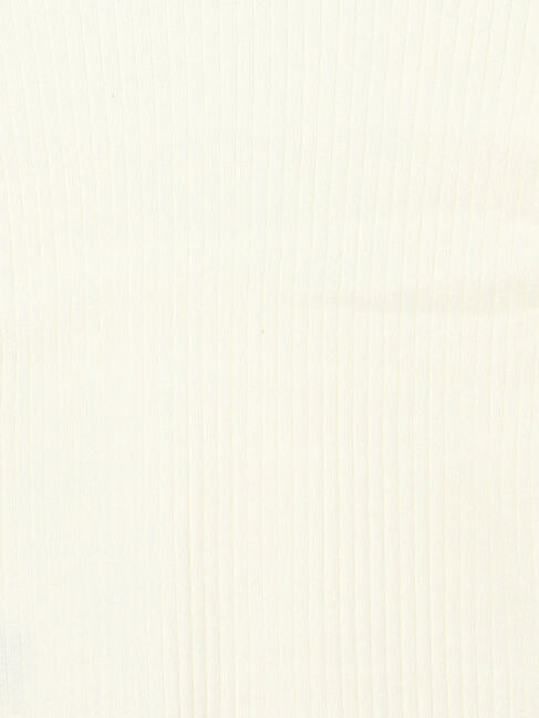 Te chichi TERRASSE「袖バイカラーリブニット」|ニット・セーター|