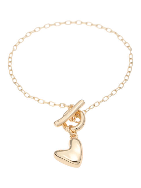 Te chichi「ハートブレスレット」|ブレスレット・バングル|ゴールド