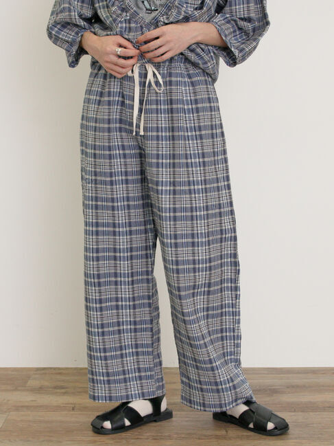 Samansa Mos2「【Cross&times;Linen】サス付パンツ」|その他|