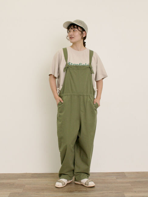 Samansa Mos2「綿麻サロペット」|その他|