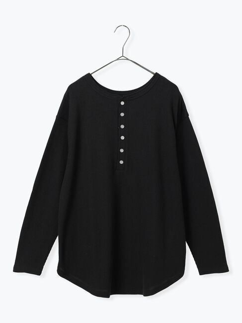 sm2rhythm「前後2wayヘンリーネックプルオーバー」|Tシャツ・カットソー|