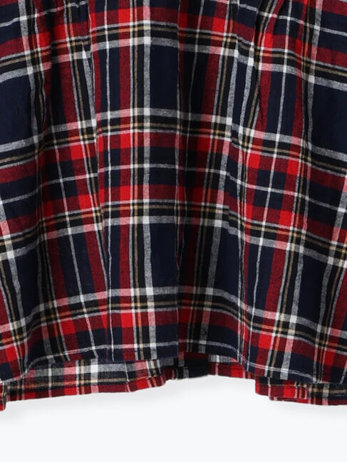 Samansa Mos2「◎チェック柄前後2WAYブラウス」|シャツ・ブラウス|