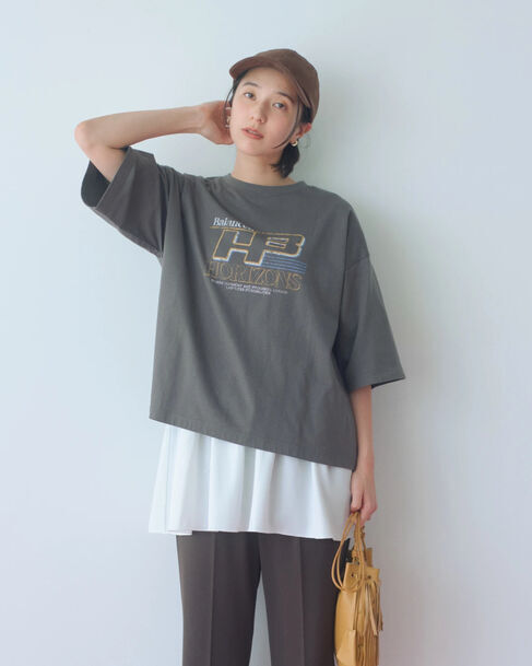 Samansa Mos2 blue「スエードロゴ刺繍キャップ」|その他|