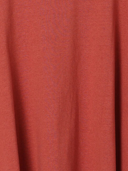 Samansa Mos2「[接触冷感]袖フリルロゴ刺繍Tシャツ」|Tシャツ・カットソー|