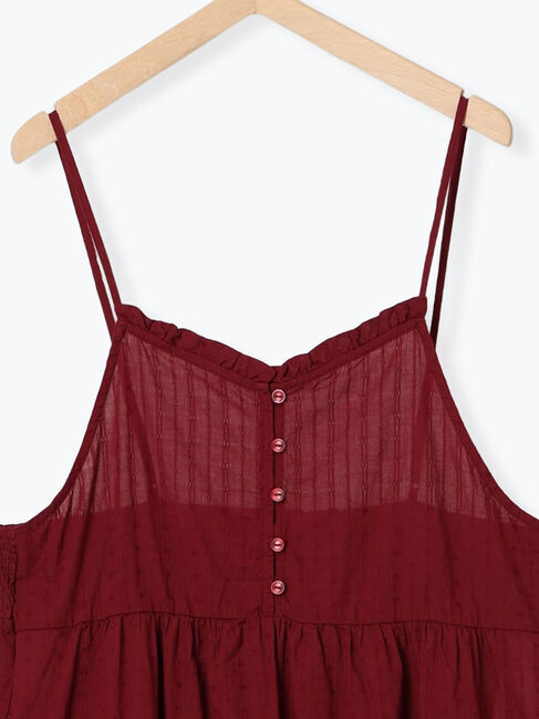 Samansa Mos2「ランダム刺繍入りワンピース」|ワンピース|