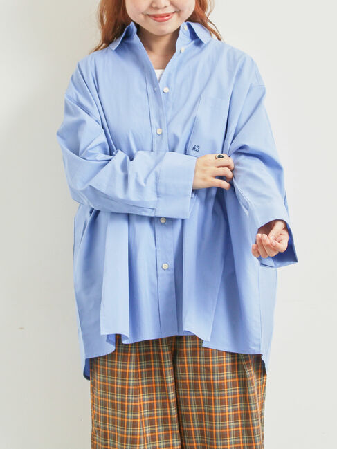 SM2「柄アソートドルマンスリーブシャツ」|シャツ・ブラウス|ブルー