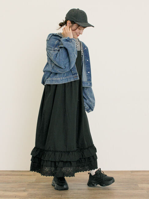 Samansa Mos2「デニム/スエードアソートジャケット」|その他|