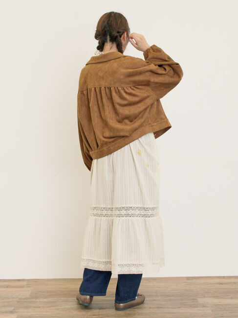 Samansa Mos2「デニム/スエードアソートジャケット」|その他|