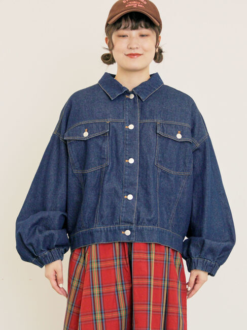 Samansa Mos2「デニム/スエードアソートジャケット」|その他|