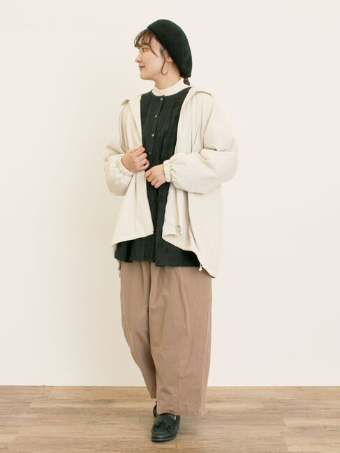 Samansa Mos2「襟付きマウンテンパーカー」|ブルゾン・スタジャン|