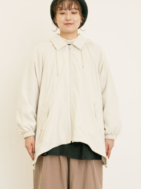 Samansa Mos2「襟付きマウンテンパーカー」|ブルゾン・スタジャン|