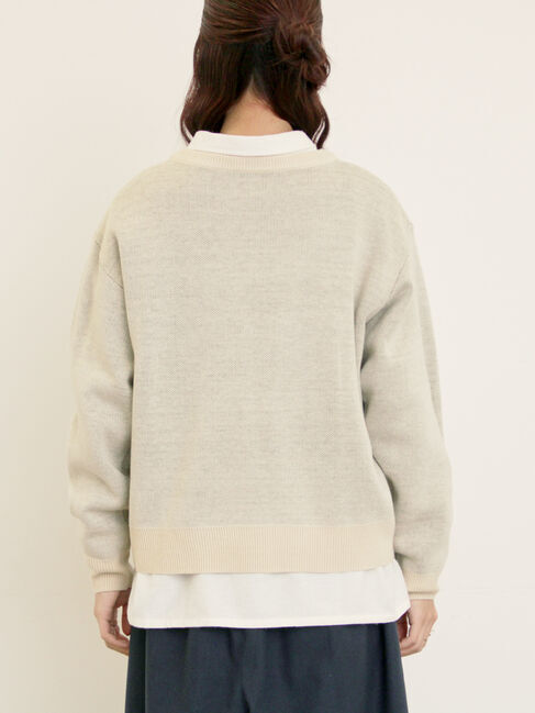 Samansa Mos2「【Alice&times;Samansa Mos2】ジャカードニット」|ニット・セーター|