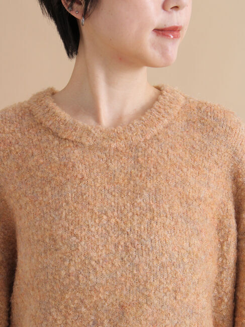 sm2rhythm「ブークレニットプルオーバー」|ニット・セーター|