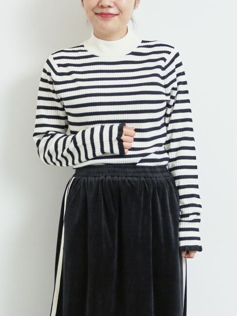 SM2「アソートフリルニット」|ニット・セーター|オフホワイト