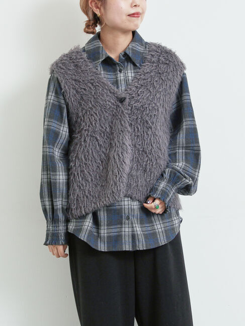 SM2「トグルニットベスト」|ダウンベスト・ベスト|