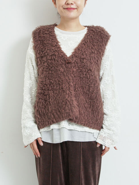 SM2「トグルニットベスト」|ダウンベスト・ベスト|