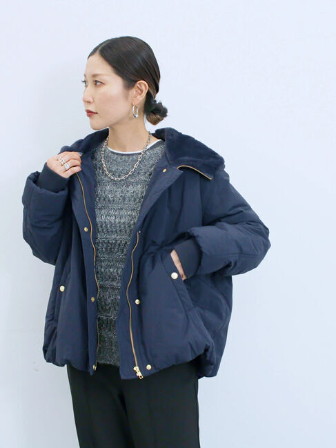 Samansa Mos2 blue「N-2Bジャケット」|その他|