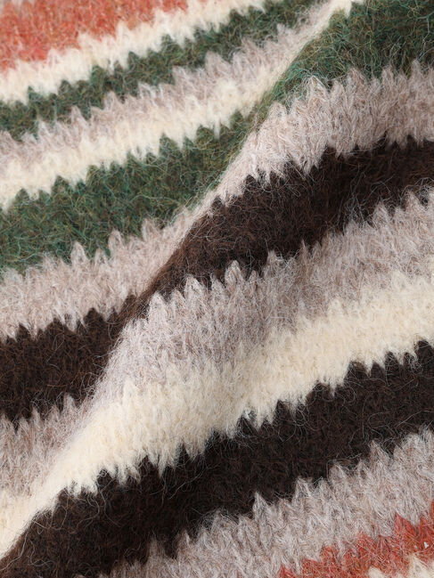 Samansa Mos2「マルチボーダーマフラー」|その他|