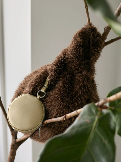 Samansa Mos2 blue「フェイクファーマルシェバッグ」|その他|