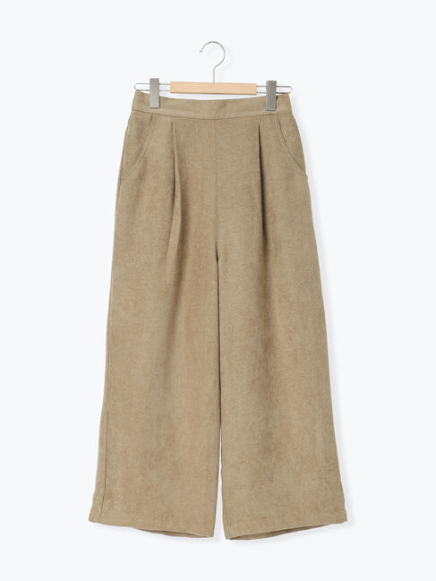 Samansa Mos2「【M/Lサイズ】裾絞りタックパンツ」|その他|