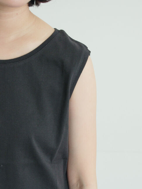 Samansa Mos2「[汗染み防止]ノースリーブTシャツ」|Tシャツ・カットソー|