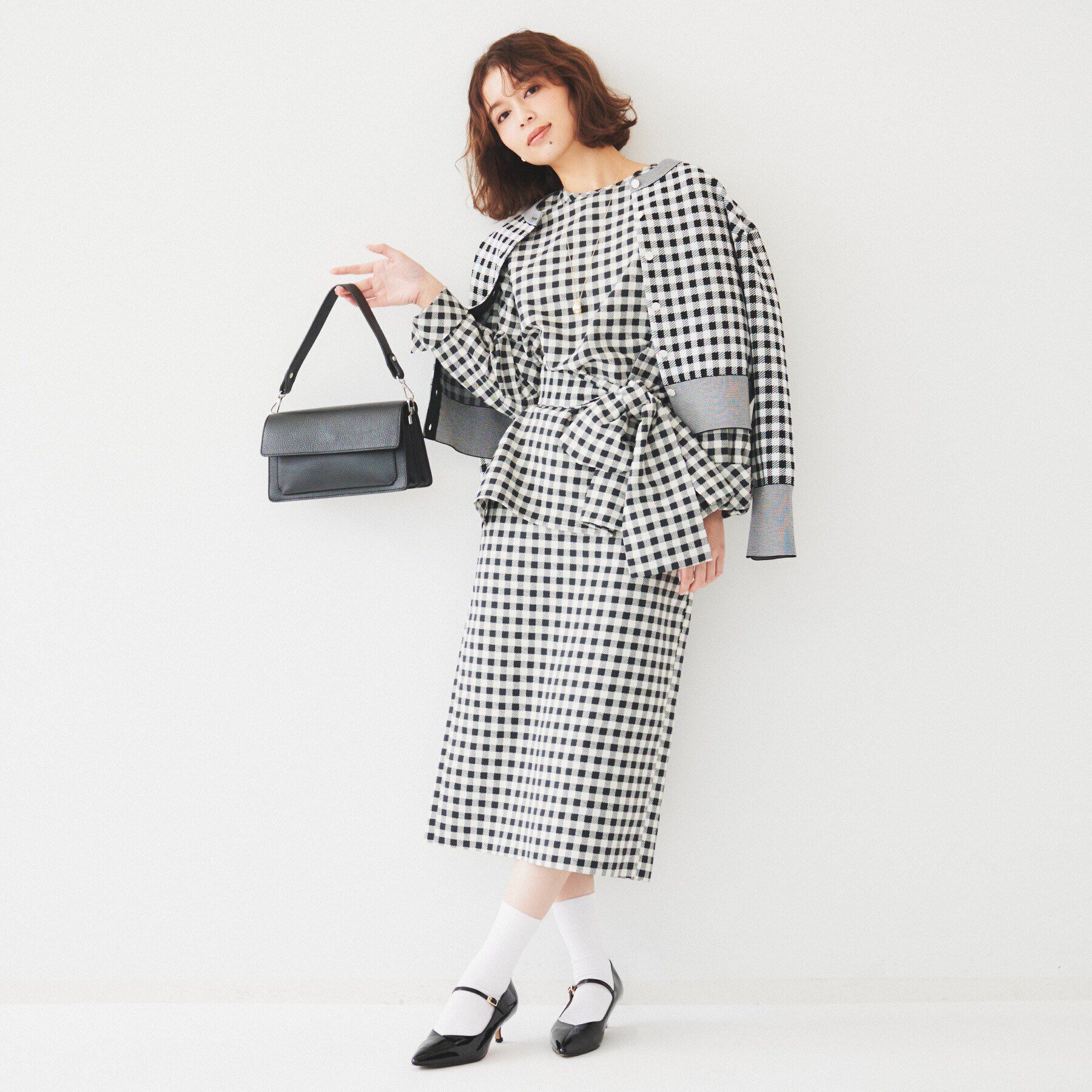 UNTITLED「【本革】2WAYスクエアショルダー」|ショルダー・メッセンジャー|