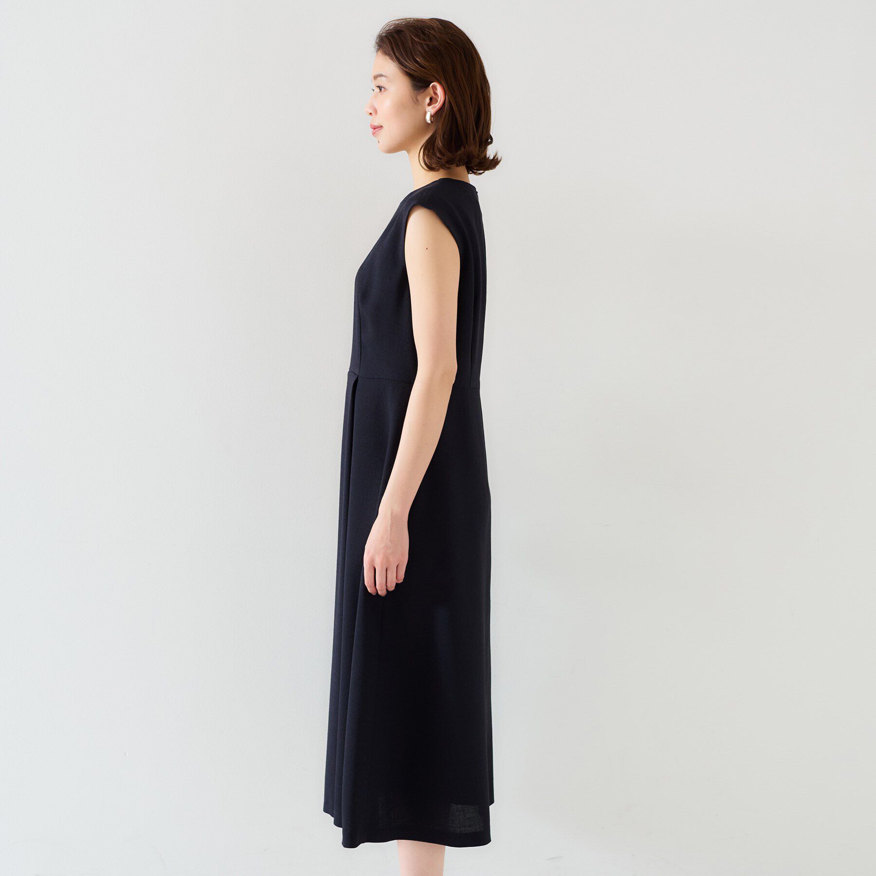 UNTITLED「【セットアップ可/きれいめ】ドライタッチワンピース」|ワンピース|