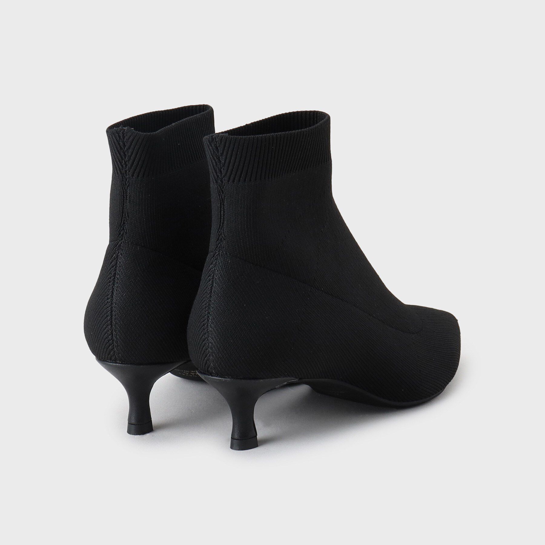 UNTITLED「【ストレッチ】ニットブーツ」|ショートブーツ|