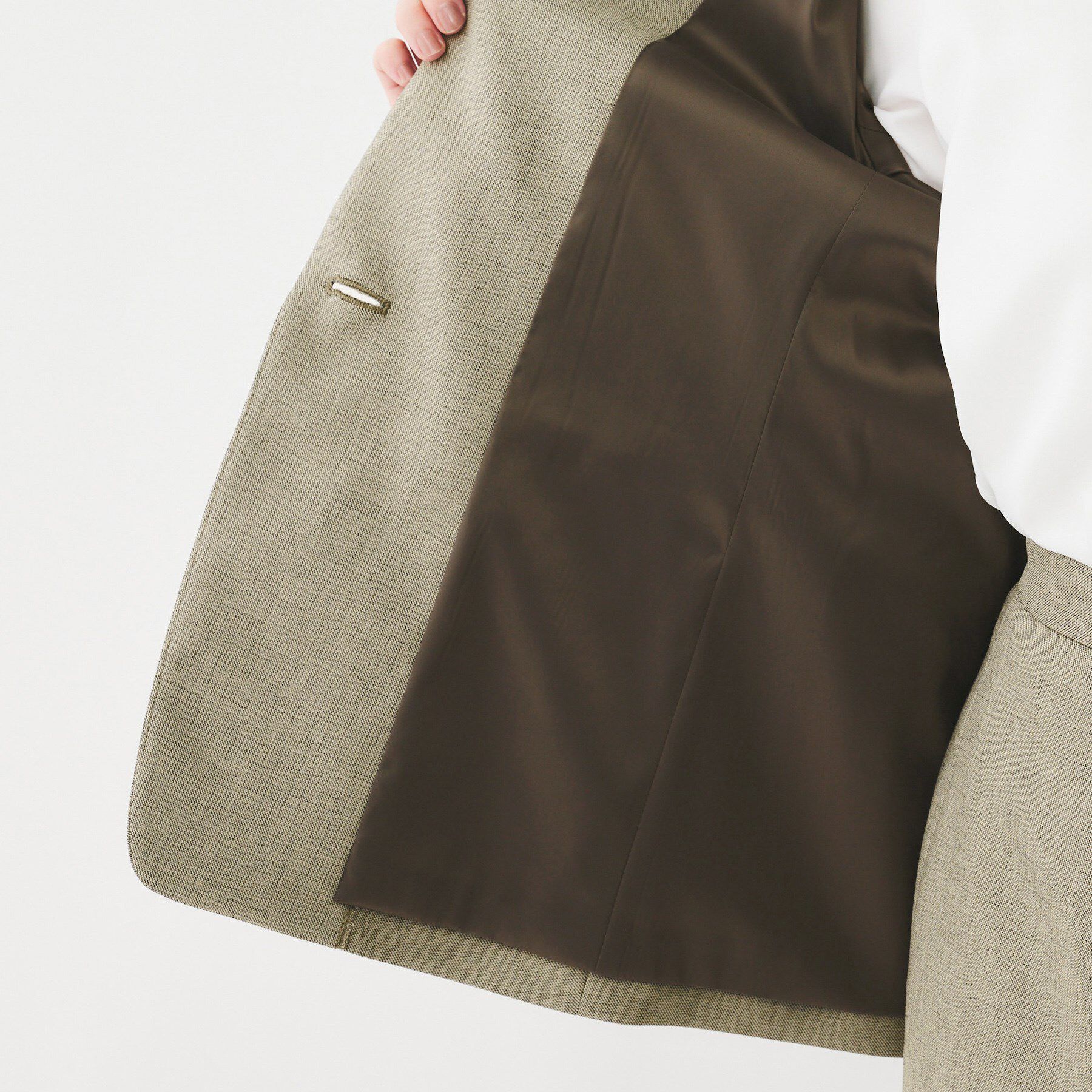 UNTITLED「【洗える/お仕事スーツ】ドライメランジ テーラードジャケット」|テーラードジャケット|