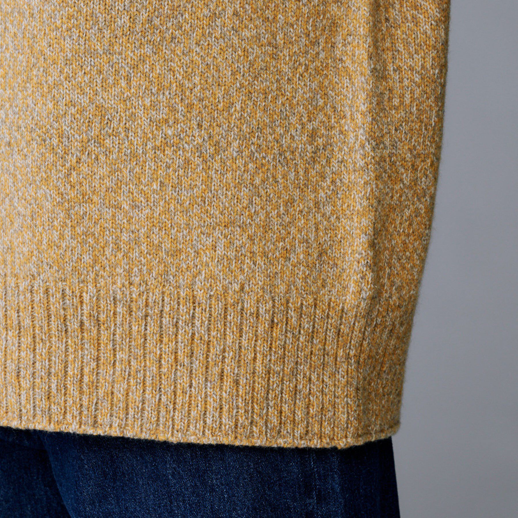 UNTITLED「【ゆったり】三つ杢カラーニット」|ニット・セーター|