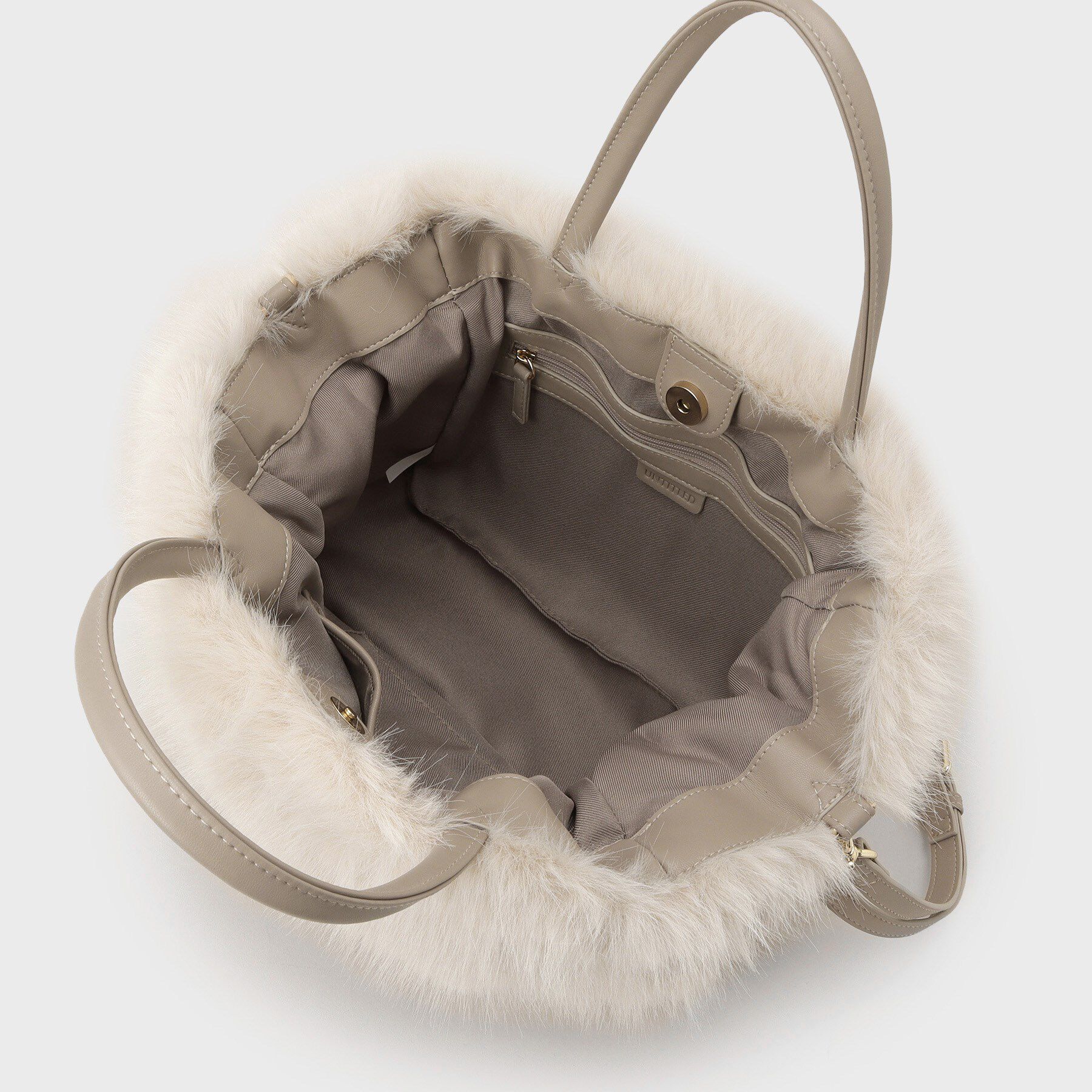 UNTITLED「【定番人気！】2Wayドロストフェイクファートート」|トートバッグ|