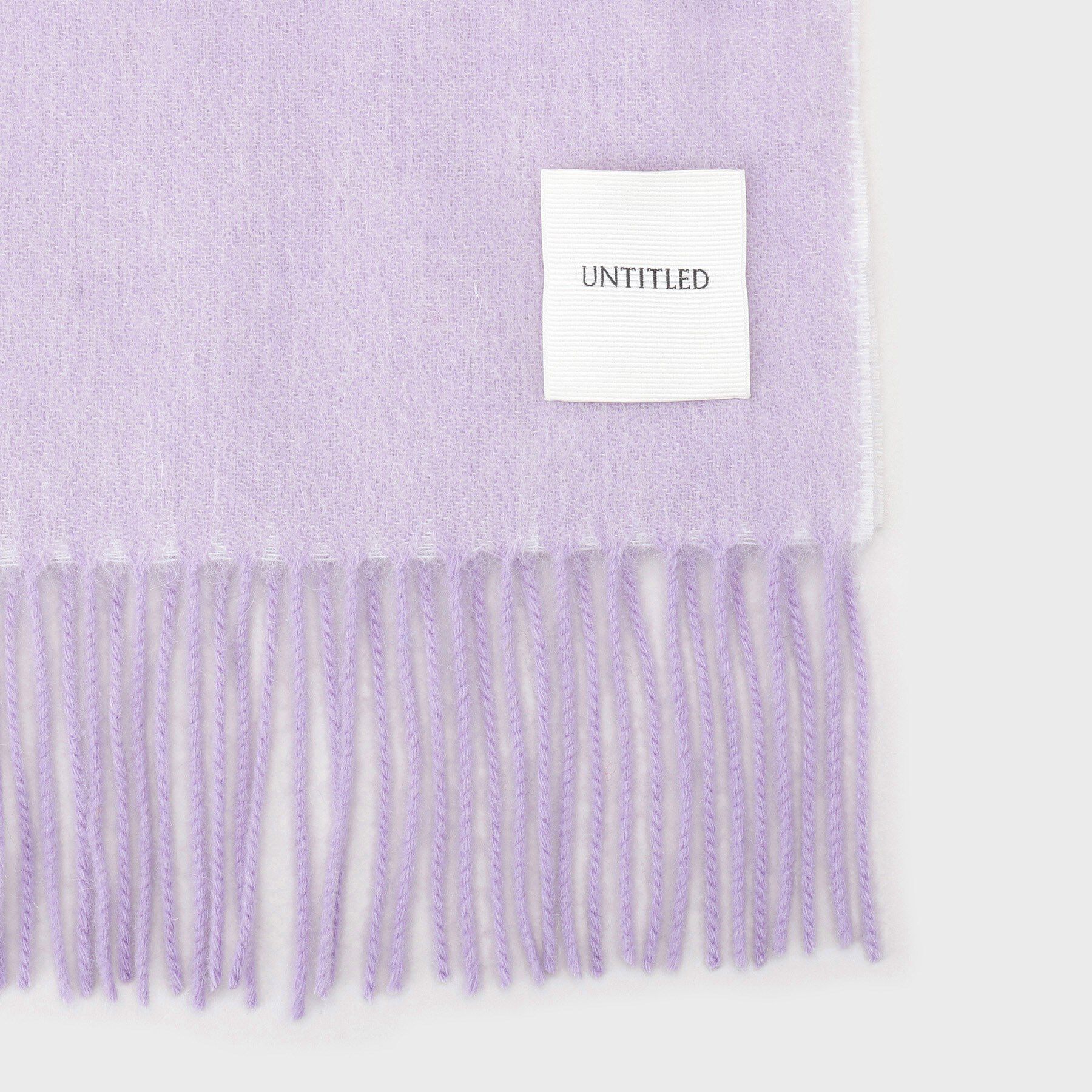 UNTITLED「ウールリバーマフラー」|ストール|