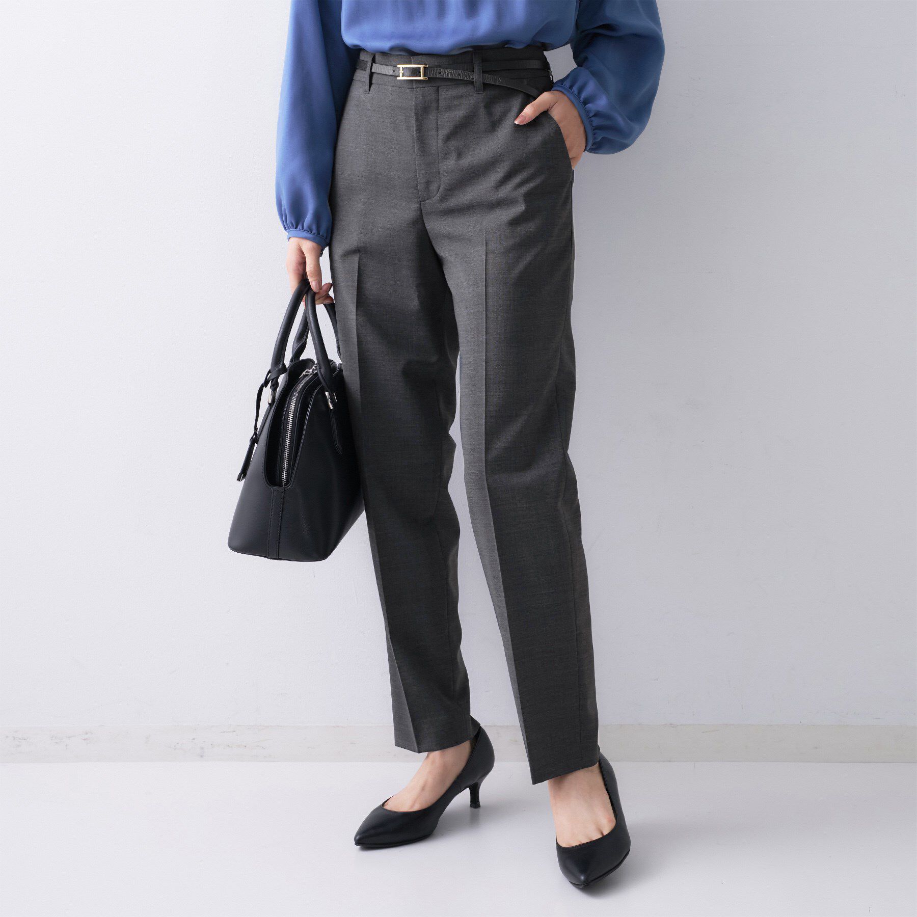 UNTITLED「【仕事着/スーツ】プレミアムテーパードパンツ」|その他|
