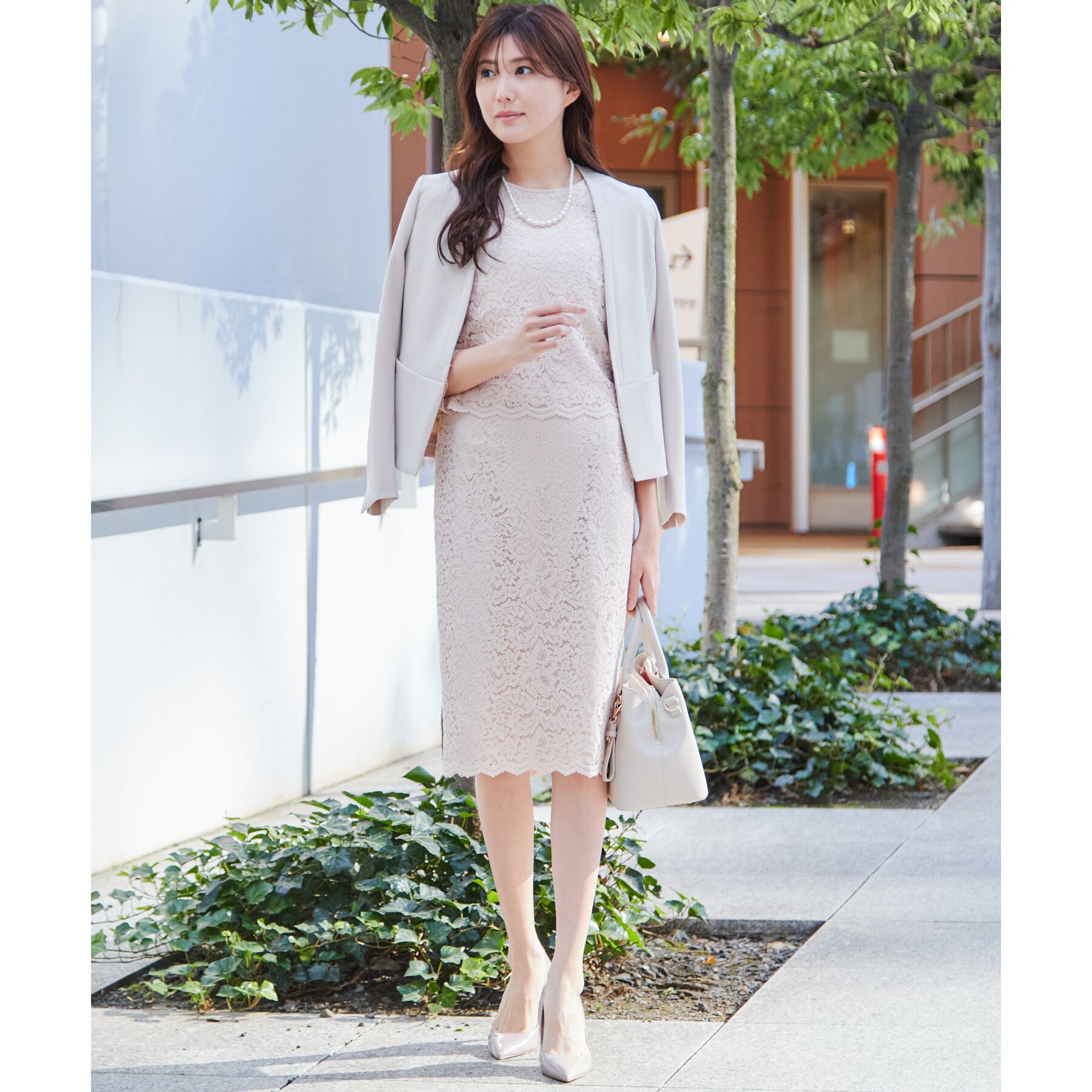 COUP DE CHANCE「【洗える／日本製】ノーカラージャケット」|ノーカラージャケット|