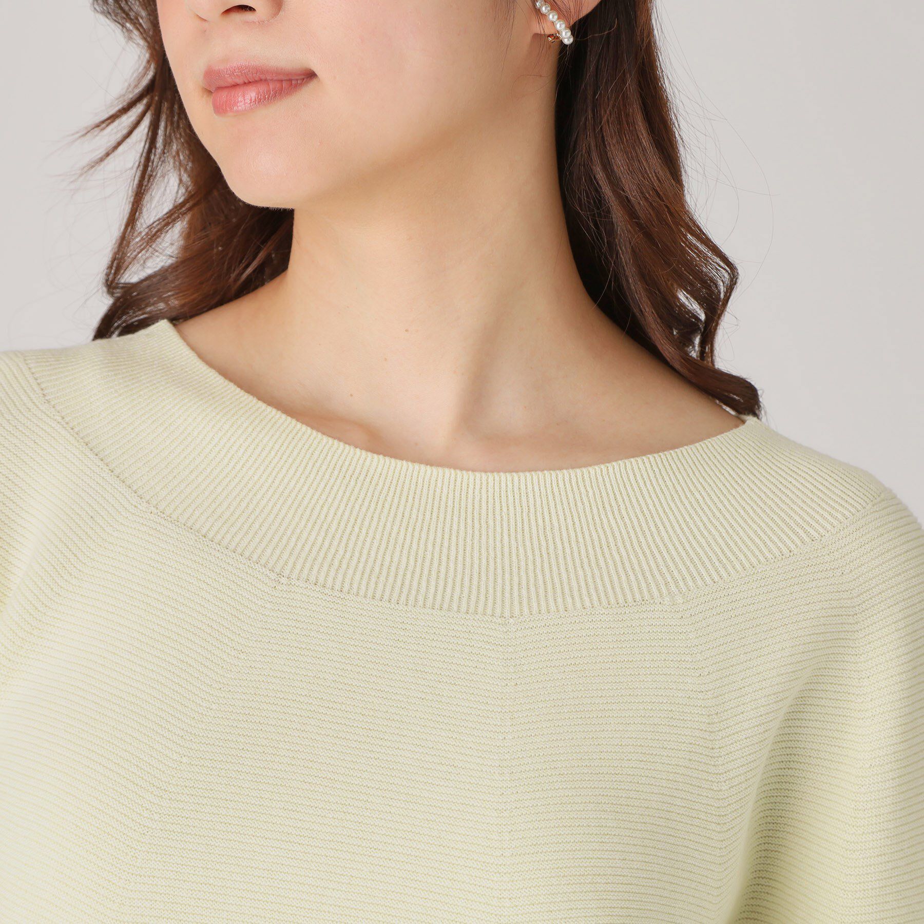 COUP DE CHANCE「【洗える／日本製】無縫製ニットトップス」|ニット・セーター|