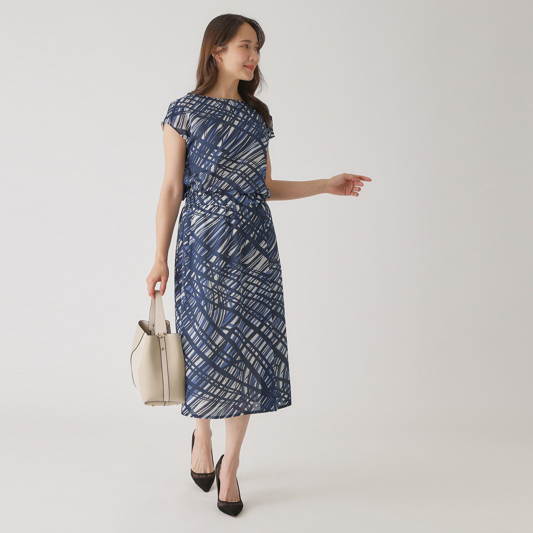 COUP DE CHANCE「【手洗い可／日本製】上品チェック柄のブラウス」|シャツ・ブラウス|